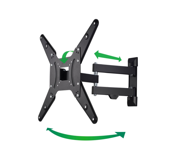 Hama Uchwyt LCD/LED VESA 400x400 fullmotion 2 ramiona 65" - 1516967 - zdjęcie 4